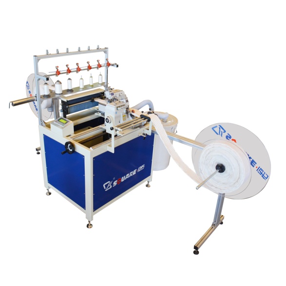 Automatic mattress border double overlock sewing machine save your time and labor