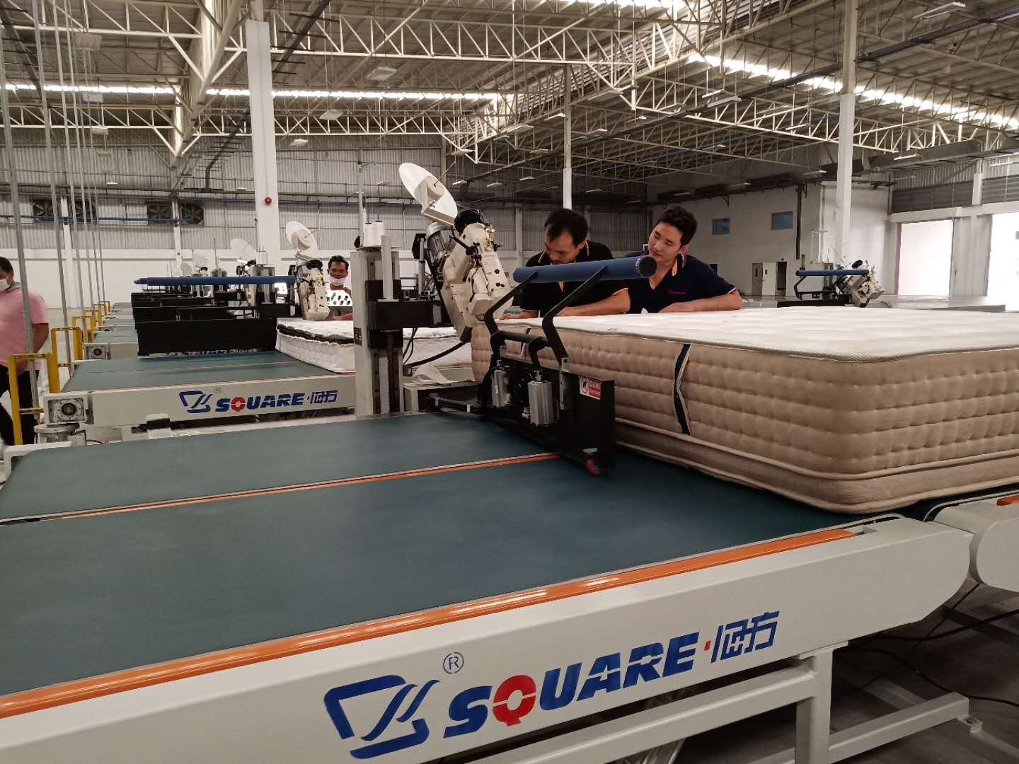 Chinese mattress brand is hot again during coronavirus period-you can also buy the same mattress machine [Square]